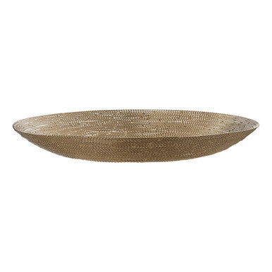 Hege Nickel Twisted Wire Decorative Plate