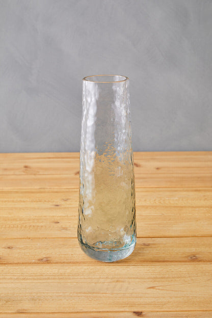 Brock Small Blue Ombre Glass Vase