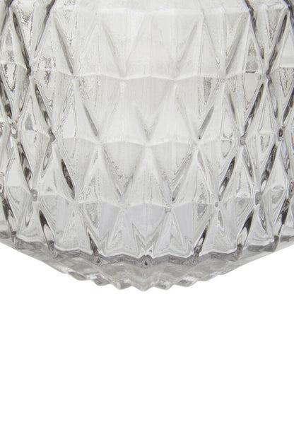 Brice Small Grey Glass Vase