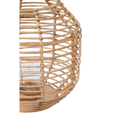 Mataram Natural Rattan Round Lantern
