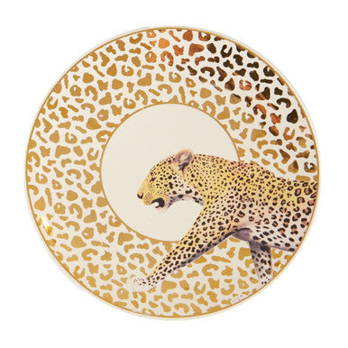 London Leo Set Of 4 Canape Plates
