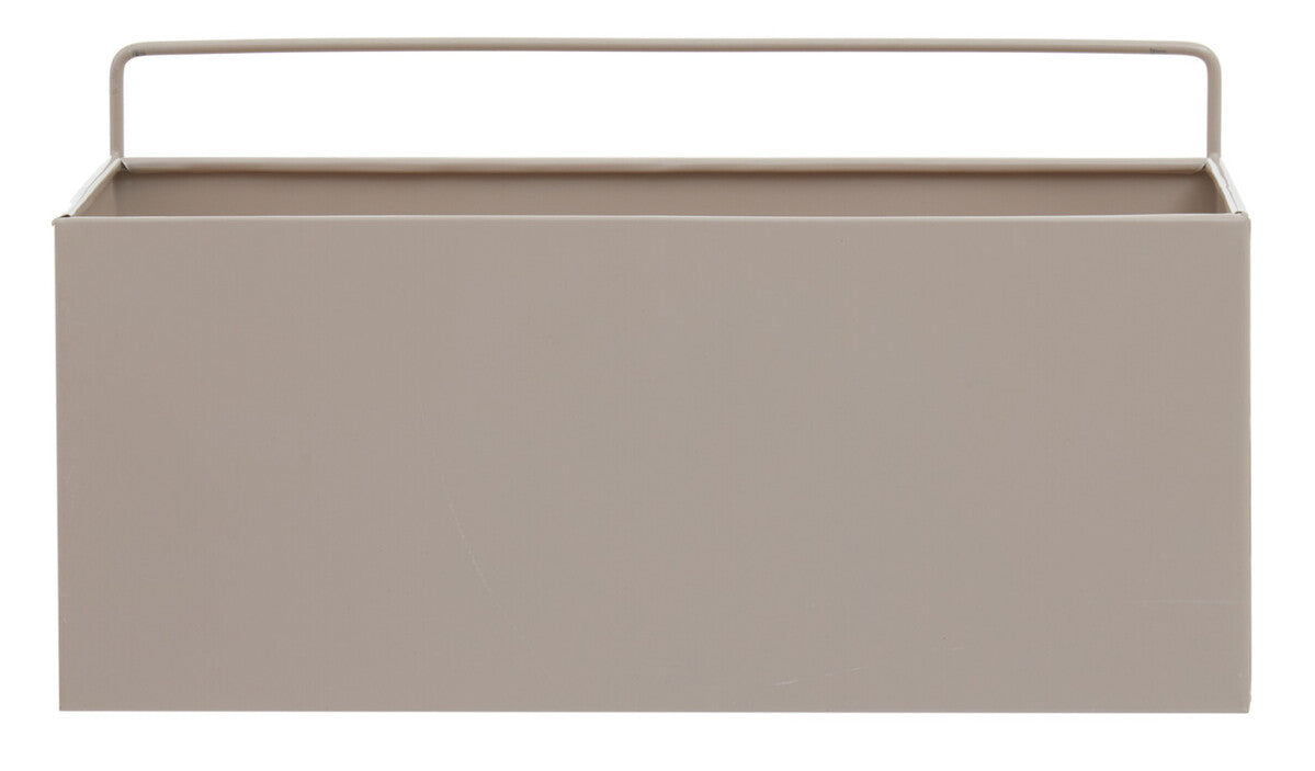 Asher Wall Plant Box Grey Natural
