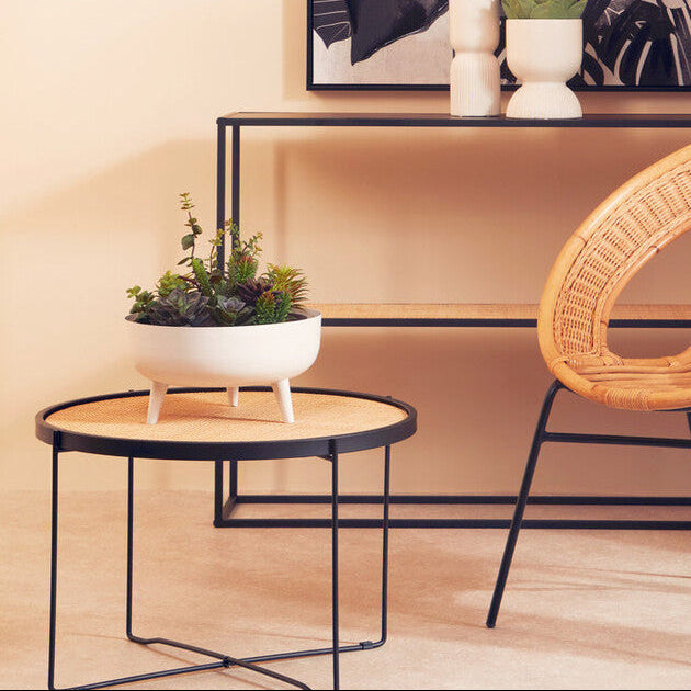 Alina White Planter