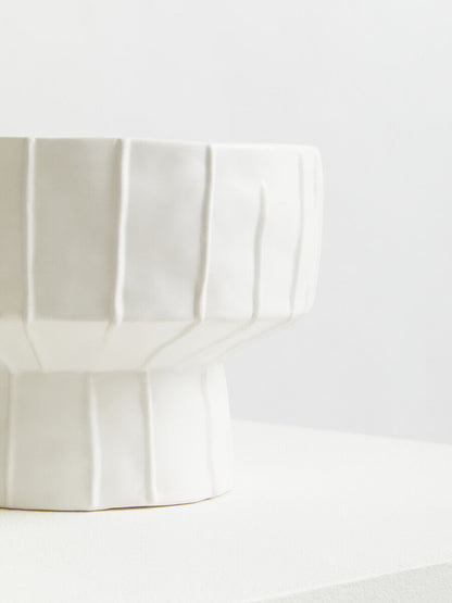 Fara White Vase