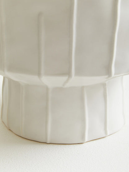 Fara White Vase