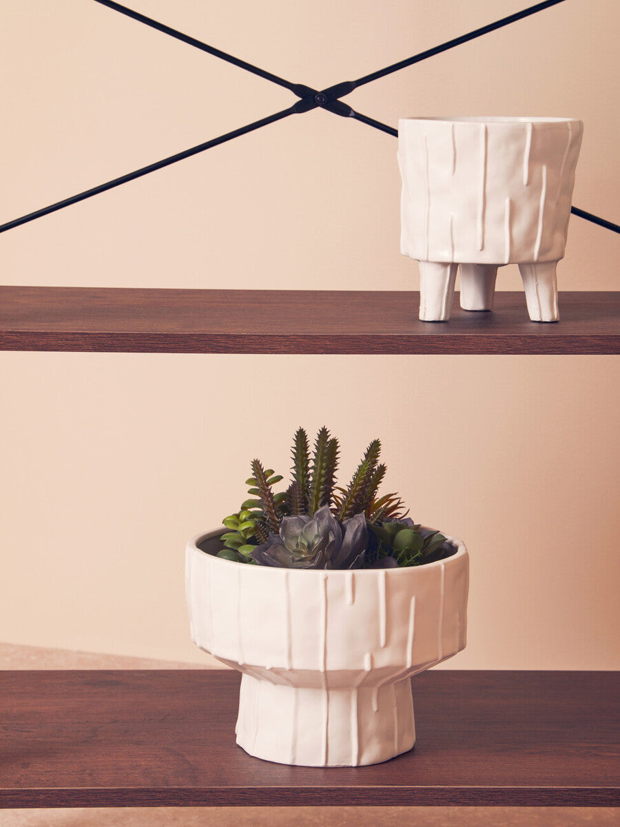 Fara White Vase