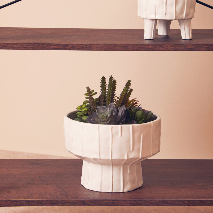 Fara White Vase