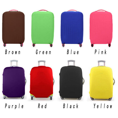 Premium Elastic Suitcase Cover Protector - Travel Luggage Protective Case for 18-24 Inch Suitcases