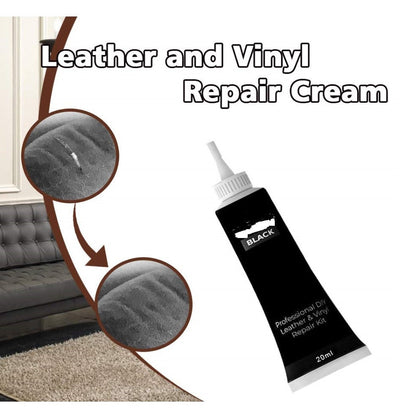 Leather repair paste