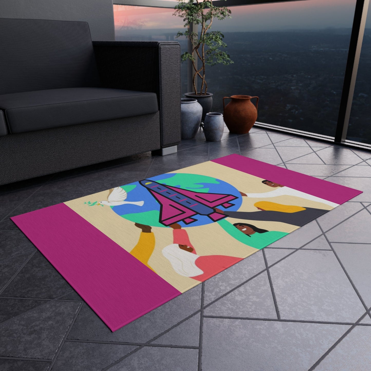 First Home Outdoor Rug