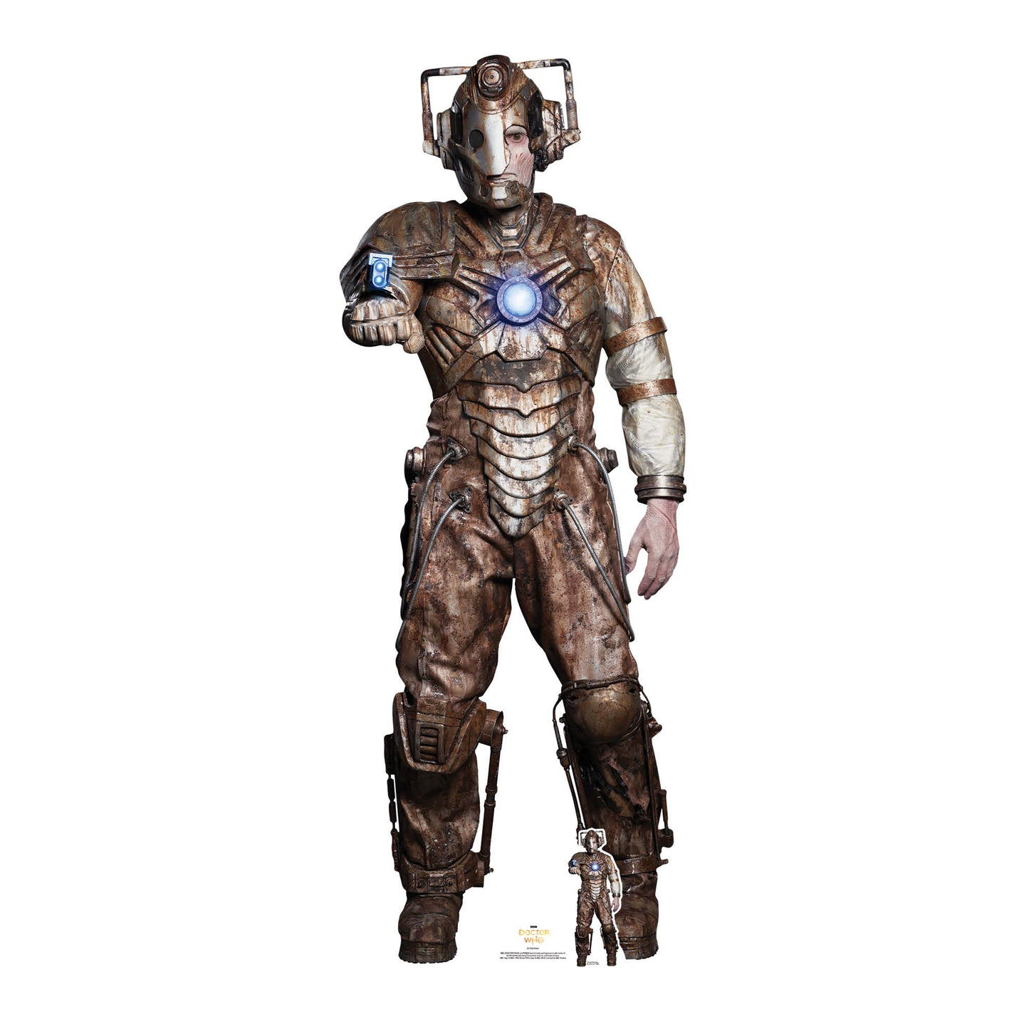 SC1522 Ashad The Lone Cyberman Doctor Who Cardboard Cut Out Height 193cm