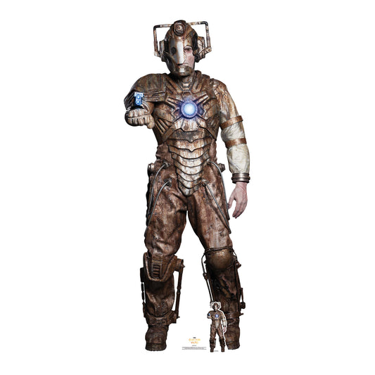 SC1522 Ashad The Lone Cyberman Doctor Who Cardboard Cut Out Height 193cm