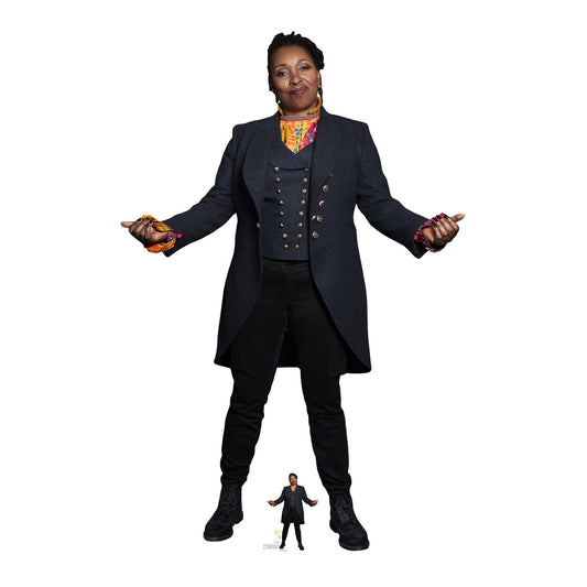 SC1523 The Fugitive Doctor Who Jo Martin Cardboard Cut Out Height 176cm