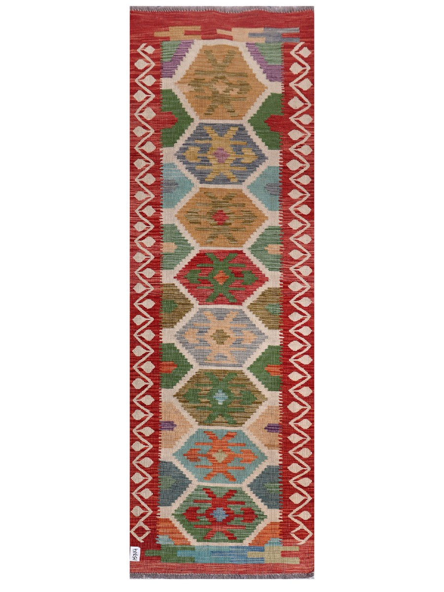 Maimana Kilim - 243 x 80 cm