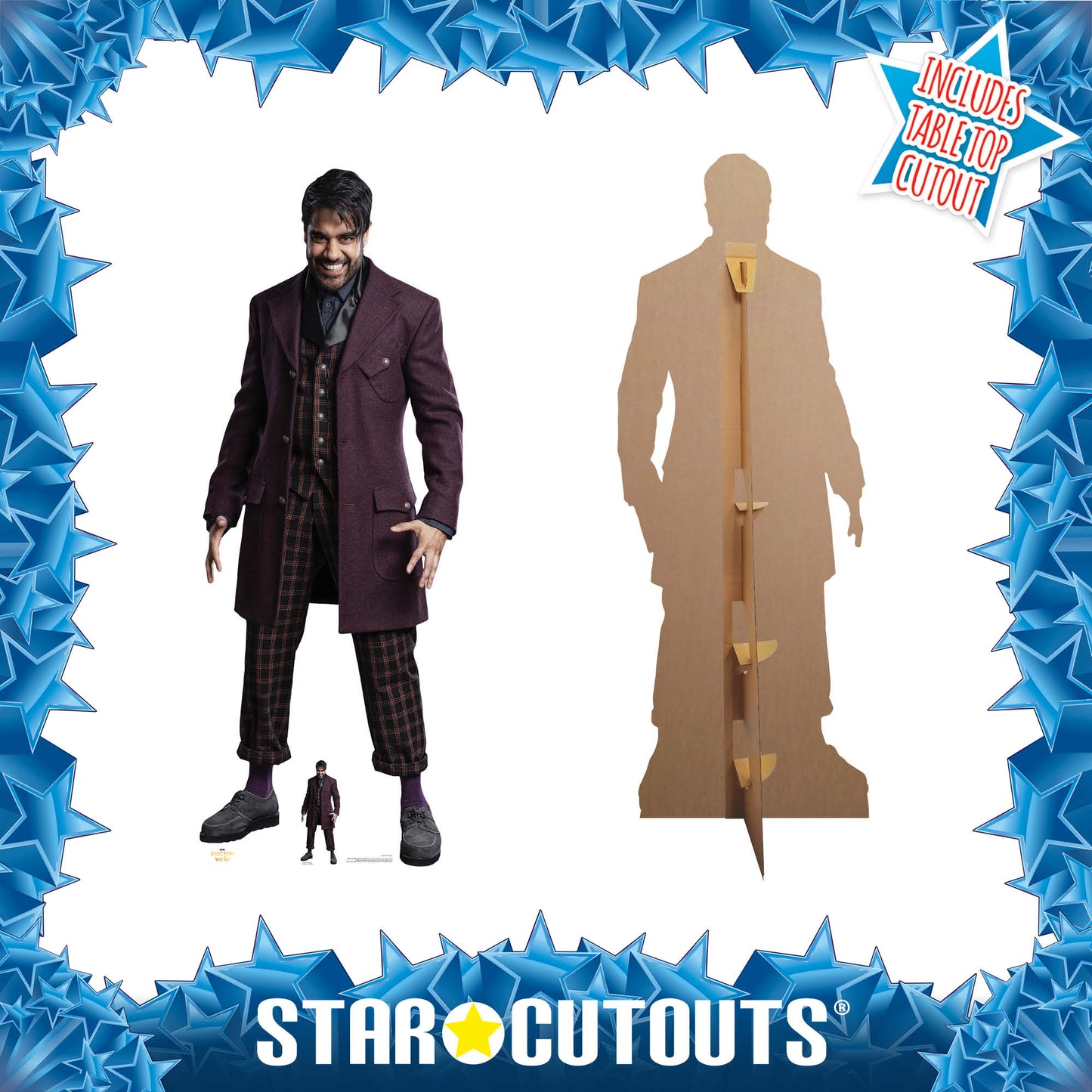 SC1537 The Master Sacha Dhawan Cardboard Cut Out Height 170cm