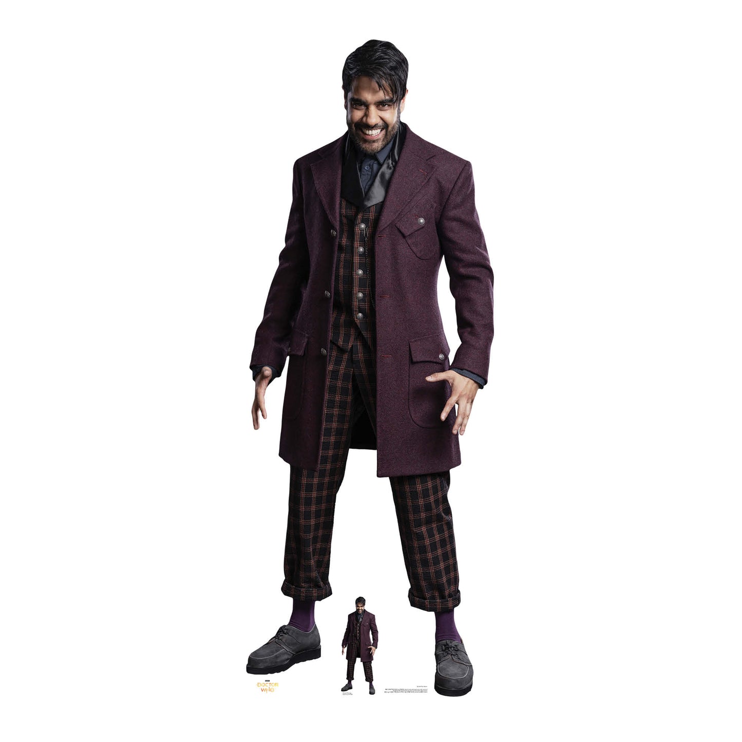 SC1537 The Master Sacha Dhawan Cardboard Cut Out Height 170cm