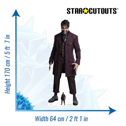 SC1537 The Master Sacha Dhawan Cardboard Cut Out Height 170cm