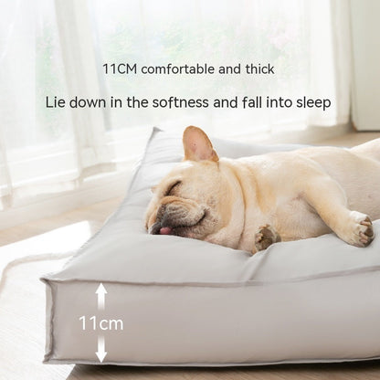 PawComfort Waterproof Pet Bed – Dog & Cat Sleeping Mat with Sofa Bolster