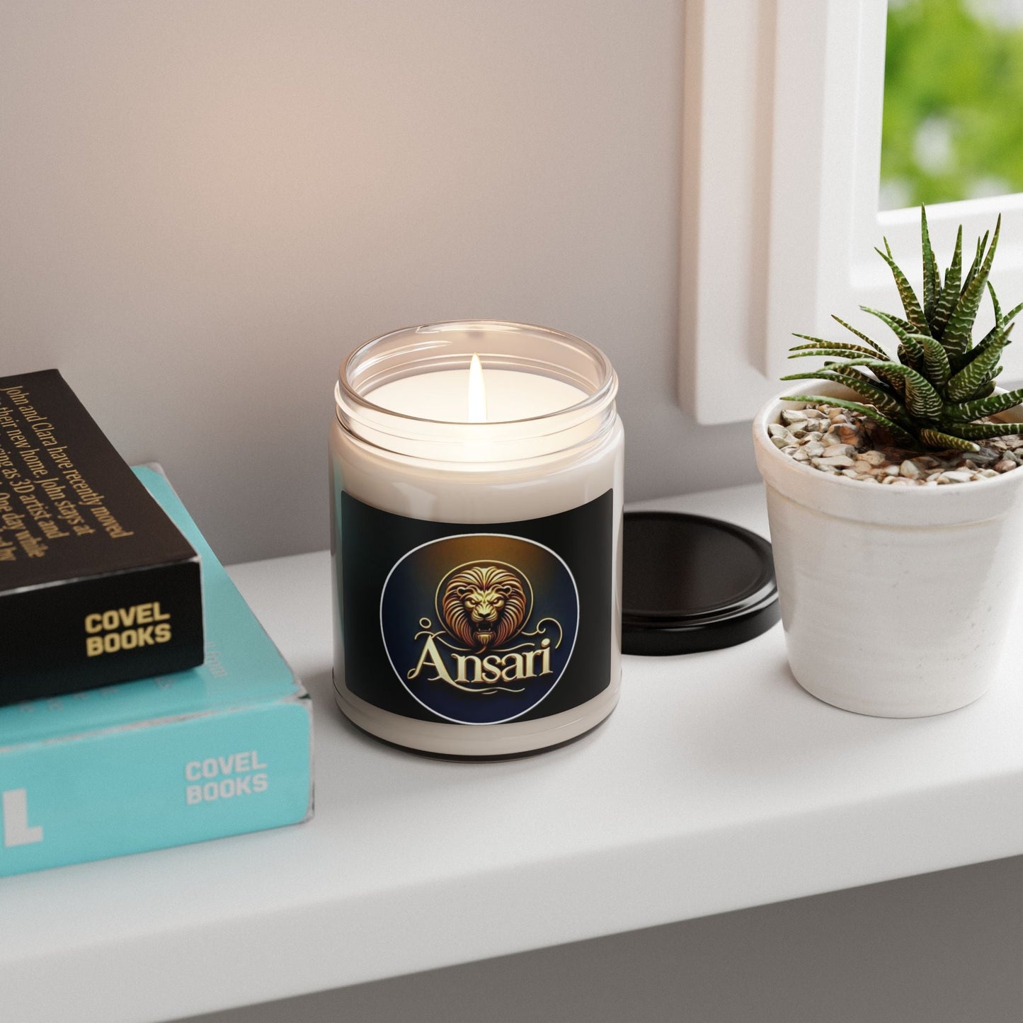 Ansari Scented Soy Candle, 9oz