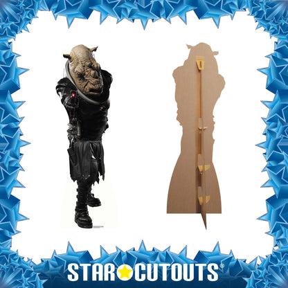 SC158 Judoon Cardboard Cut Out Height 187cm