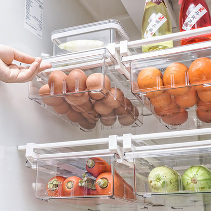 Arrange Transparent Rectangular Storage Box