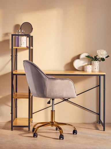 Purple Swivel Mirror