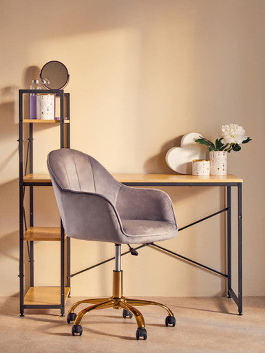 Purple Swivel Mirror