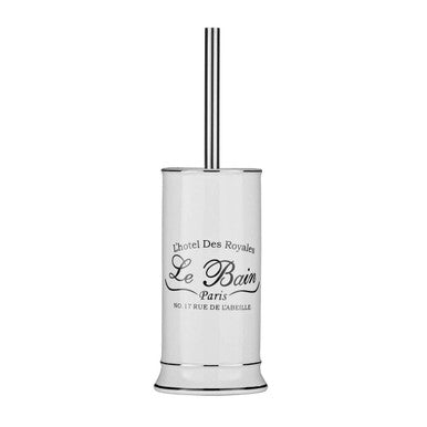 White Toilet Brush with Holder | Le Bain