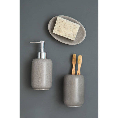 Canyon Grey Stone Effect Lotion Dispenser