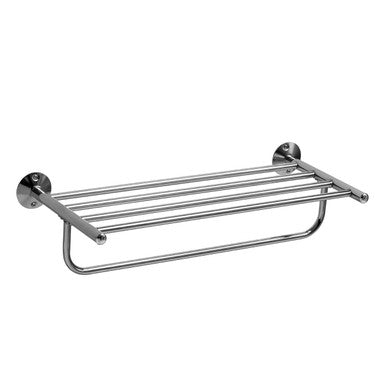 Dara Wall Mountable Chrome Towel Shelf
