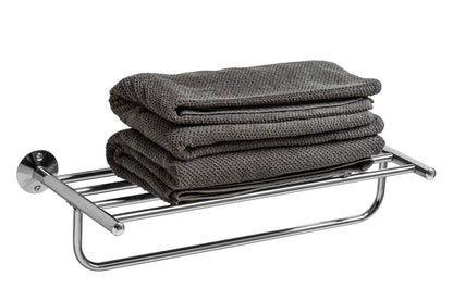 Dara Wall Mountable Chrome Towel Shelf