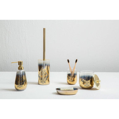 Elissa Gold Ombre Soap Dispenser