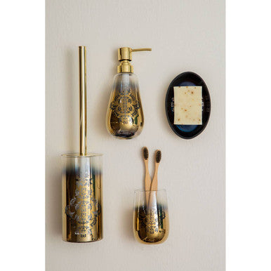 Elissa Oval Gold Soap Dish