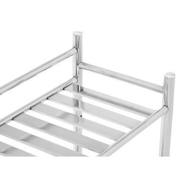 Dara Chrome 2 Tier Shelves