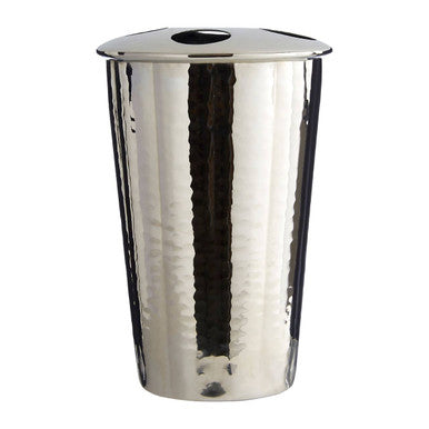 Vaco Hammered Bathroom Nickel Finish Toothbrush Holder