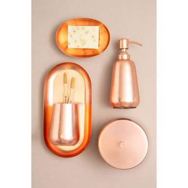 Traze Copper Finish Soap Dish