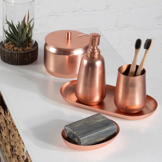 Traze Copper Finish Soap Dish