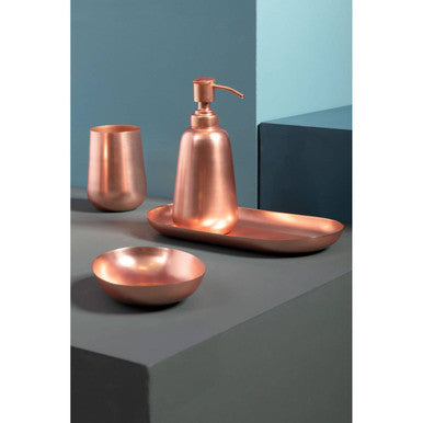 Traze Copper Finish Tray
