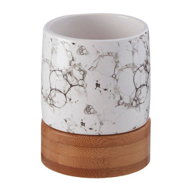 Earth 3 Piece Marble Print Bathroom Set
