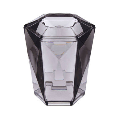 Dow Grey Acrylic Toothbrush Holder