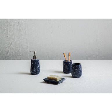 Bubble Marble Design Toothbrush Holder