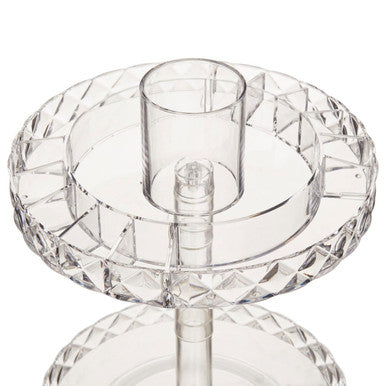 Beauty Two Tier Revolving Cosmetic Organiser