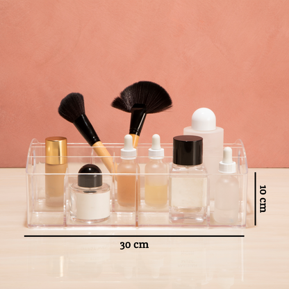 Cosmetics Organiser with 10 Compartments | Beauty