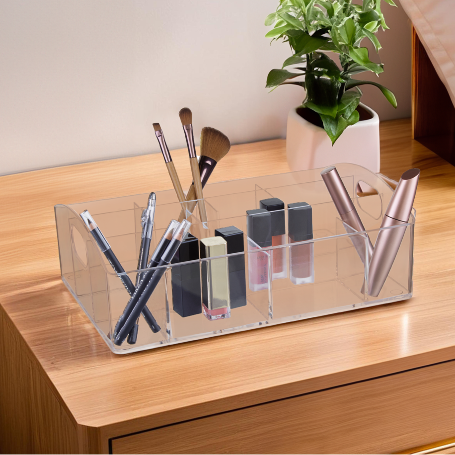 Cosmetics Organiser with 10 Compartments | Beauty