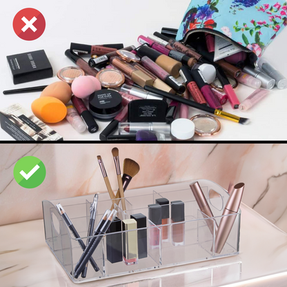 Cosmetics Organiser with 10 Compartments | Beauty