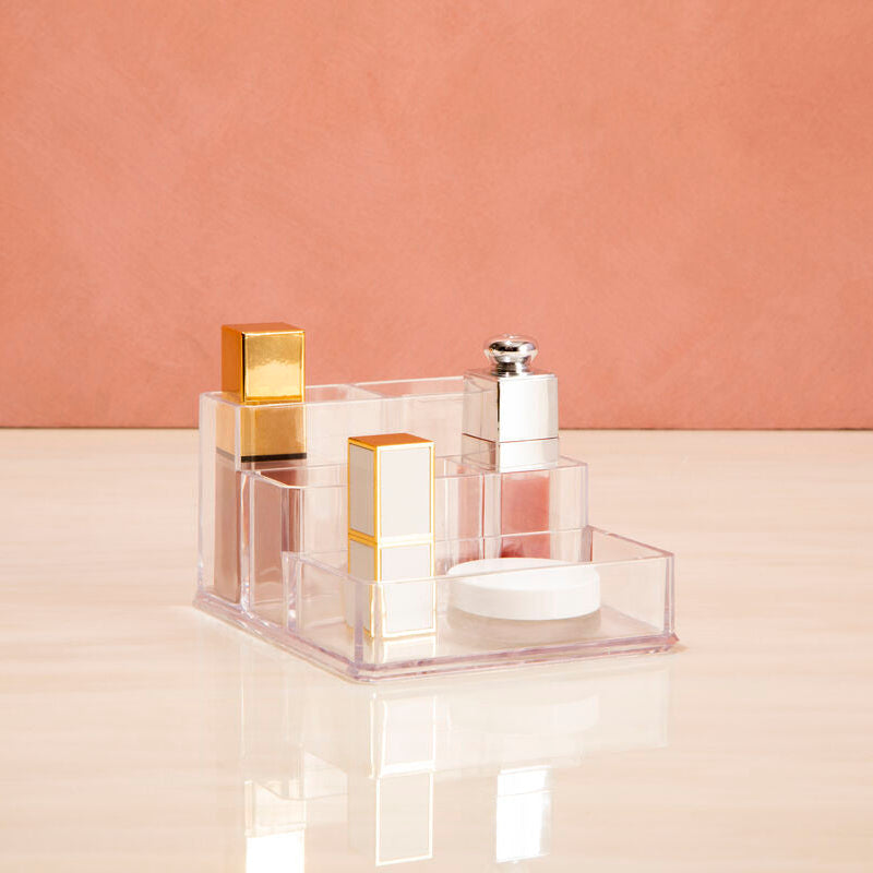 Beauty Cosmetics Organiser With 6 Compartments