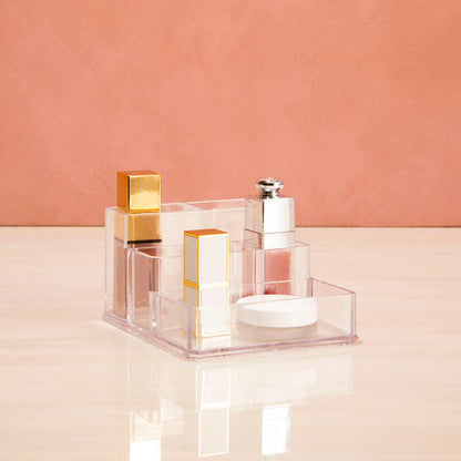 Beauty Cosmetics Organiser With 6 Compartments