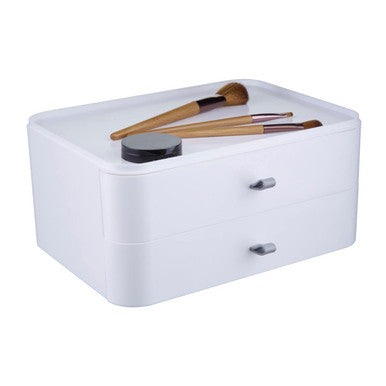Beauty 2 Drawer Cosmetics Organiser