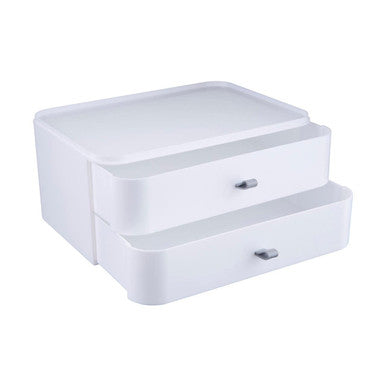 Beauty 2 Drawer Cosmetics Organiser