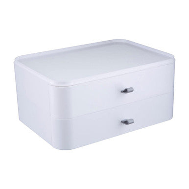 Beauty 2 Drawer Cosmetics Organiser